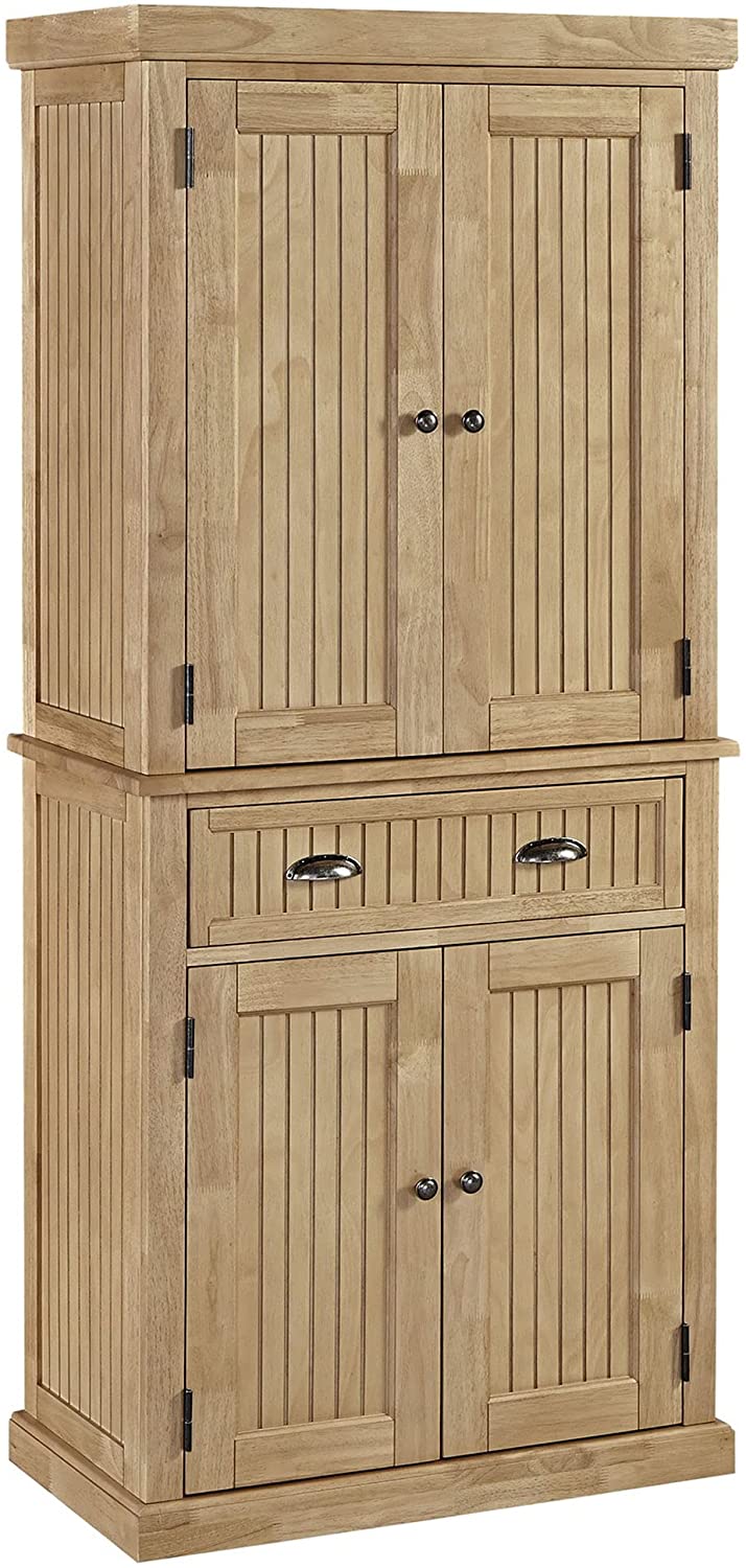 Homestyles-Nantucket-Storage-Cabinet-Kitchen-Pantry-with-Drawers-and-Adjustable-Shelves