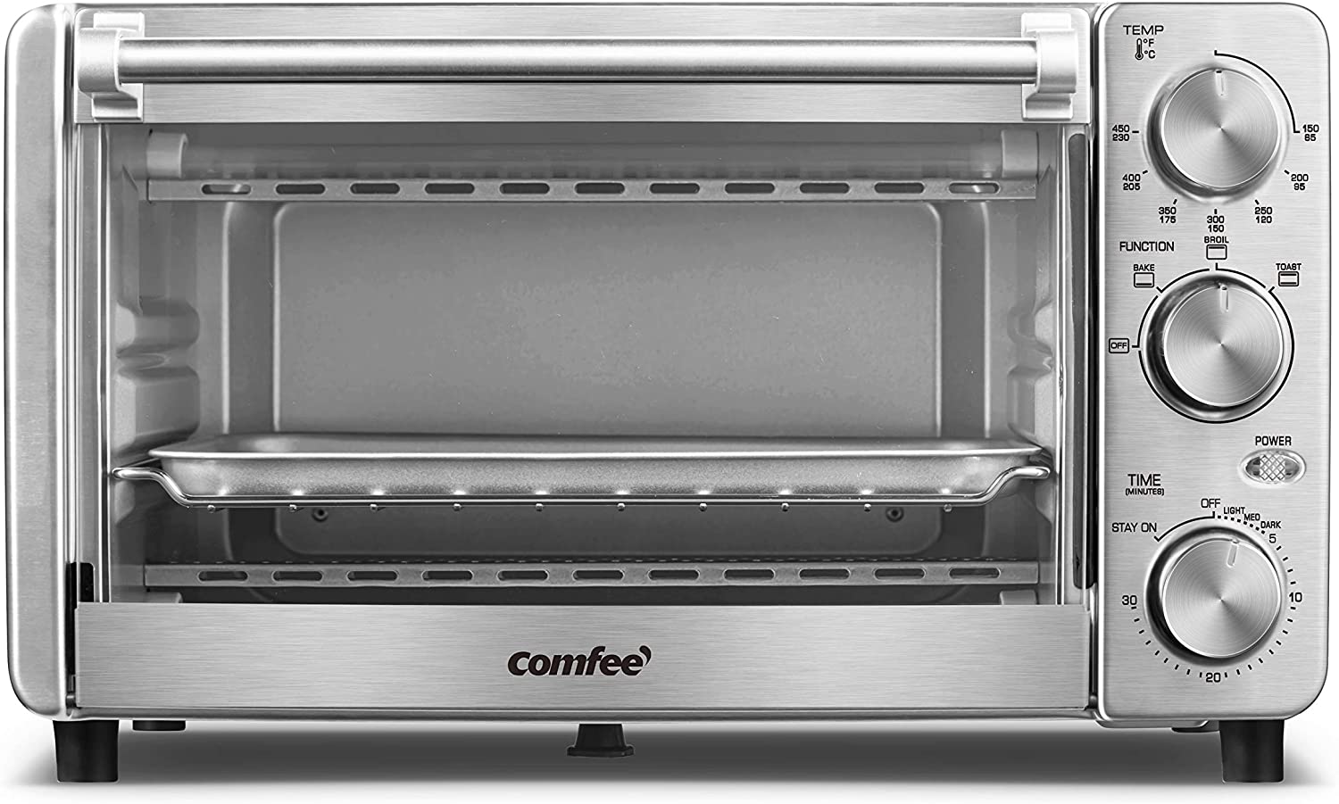 COMFEE' Toaster Oven, 4 Slice