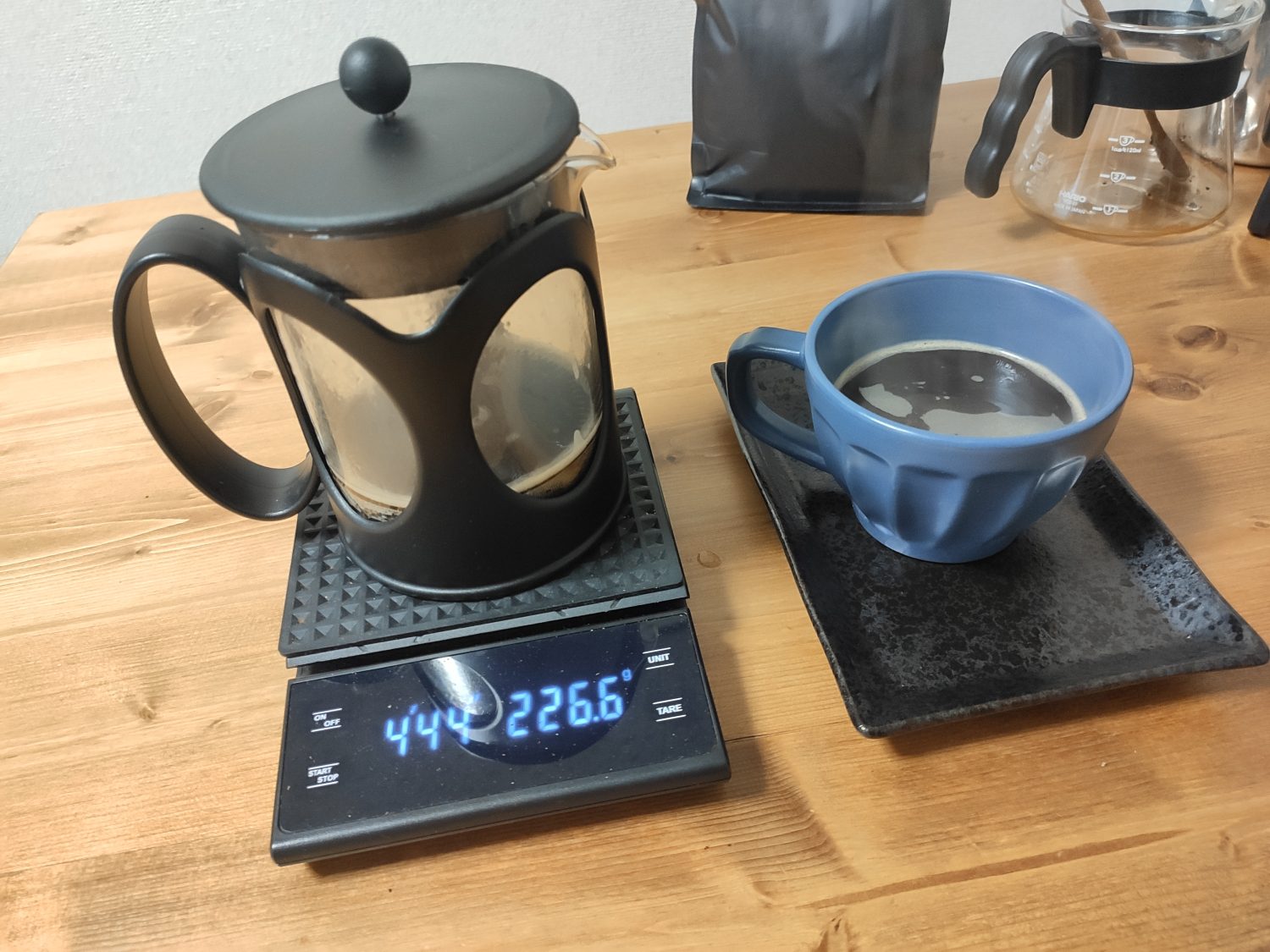 french-press-and-cup-of-coffee