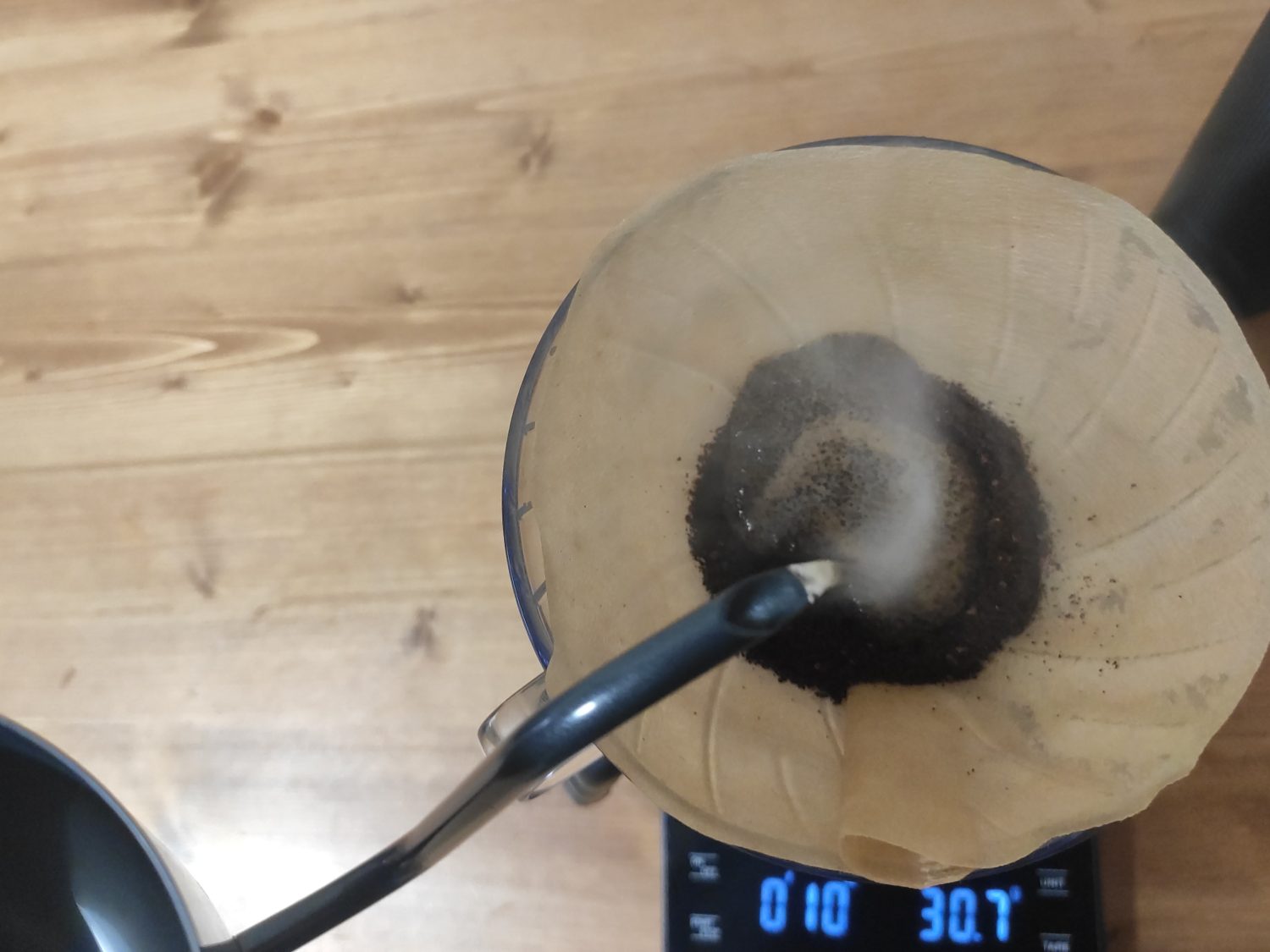 pouring-water-into-coffee-filter